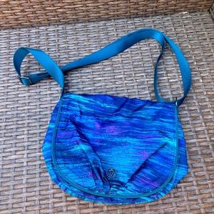 IVIVVA Lululemon little girls crossbody purse shoulder bag blue purple teal